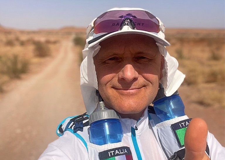 Marco Ugherani tenta l’impresa alla Marathon des Sables